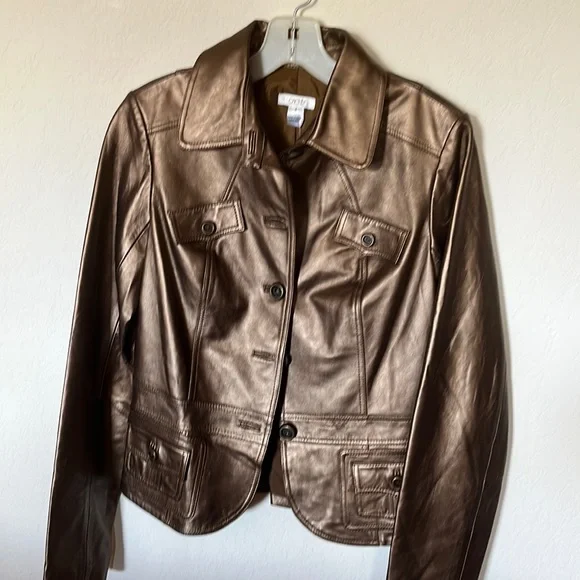 Leather Cache jacket - Picture 1 of 5